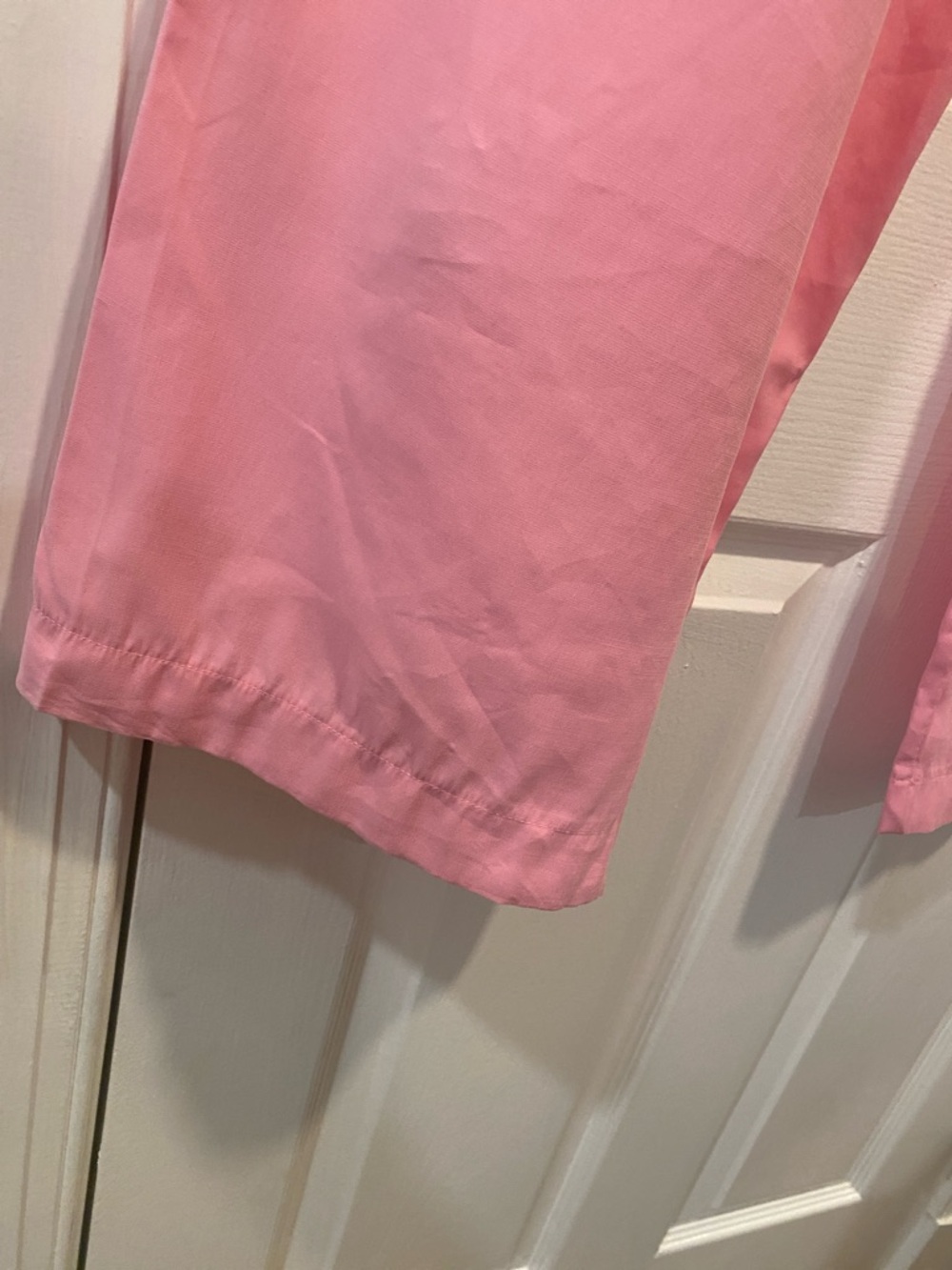 Zara Pink Wide-Leg High-Rise Trousers - Picture 4 of 6